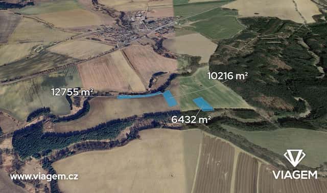 Prodej pole 4 026 m², Chýnov, okres Tábor