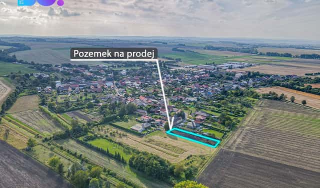 Prodej stavebního pozemku 1 186 m², Polkovice, okres Přerov
