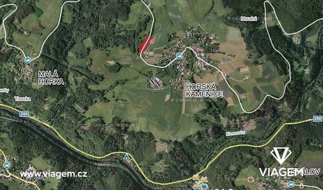 Prodej lesa 666 m², Železný Brod, okres Jablonec nad Nisou