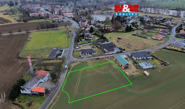 Prodej stavebního pozemku 3 083 m², Ústrašín, okres Pelhřimov