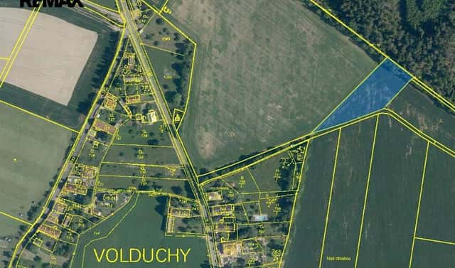 Prodej pole 3 930 m², Volduchy, okres Rokycany