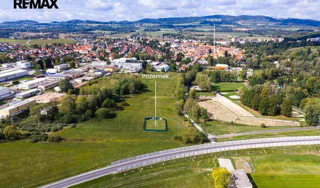 Prodej stavebního pozemku 780 m², Kaplice, okres Český Krumlov