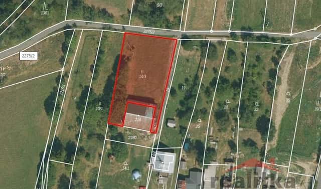 Prodej stavebního pozemku 1 216 m², Sosnová, okres Opava