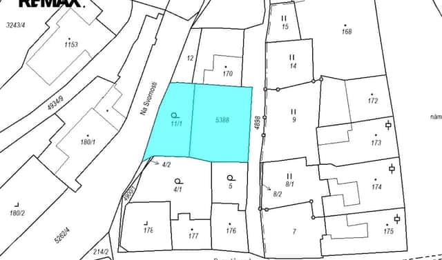 Prodej stavebního pozemku 693 m², Jáchymov, okres Karlovy Vary
