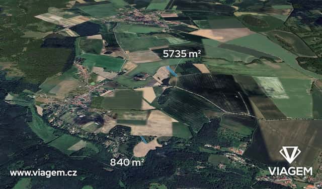 Prodej pole 2 867 m², Prostějovičky, okres Prostějov