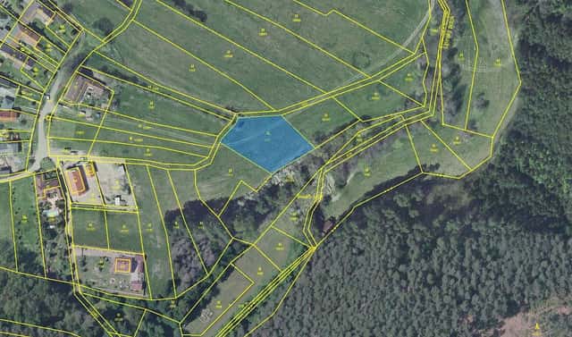 Prodej zahrady 1 633 m², Radošovice – Lipiny u Radošovic, okres Benešov