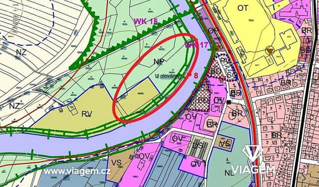 Prodej komerčního pozemku 1 669 m², Soběslav, okres Tábor