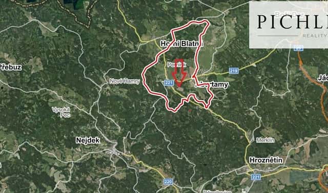 Prodej pozemku 14 284 m², Pernink, okres Karlovy Vary