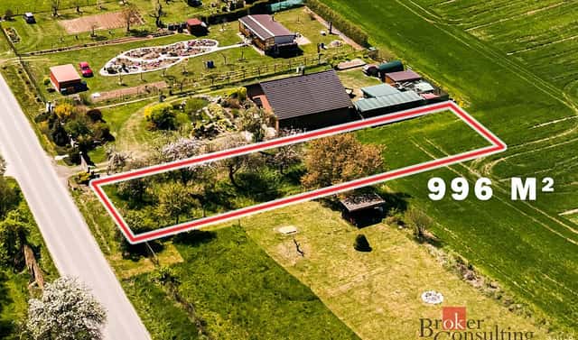 Prodej stavebního pozemku 996 m², Čáslavice, okres Třebíč