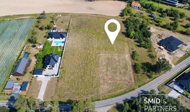 Prodej stavebního pozemku 974 m², Hradištko, okres Nymburk