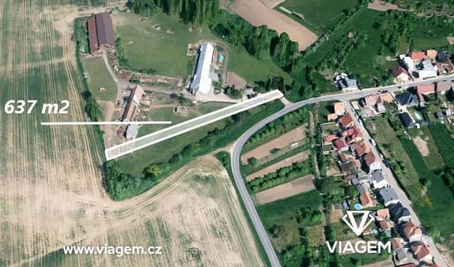 Prodej komerčního pozemku 212 m², Vřesovice, okres Hodonín