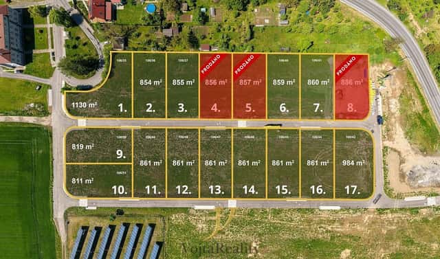 Prodej stavebního pozemku 811 m², Přerov – Přerov IV-Kozlovice