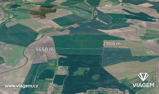 Prodej pole 2 879 m², Terezín, okres Hodonín