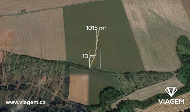 Prodej pole 257 m², Ostrožská Nová Ves, okres Uherské Hradiště