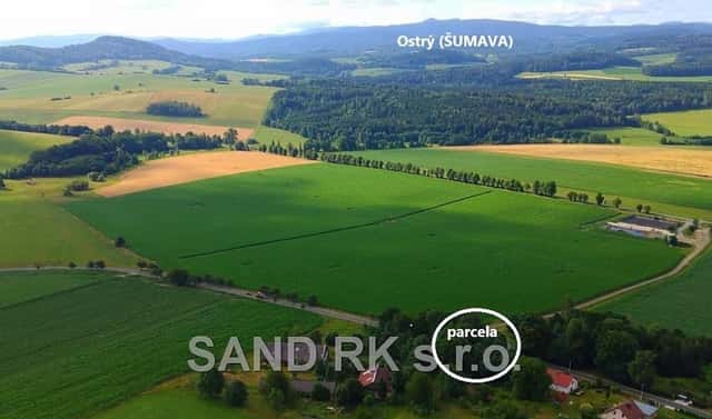 Prodej stavebního pozemku 843 m², Všeruby – Pomezí, okres Domažlice