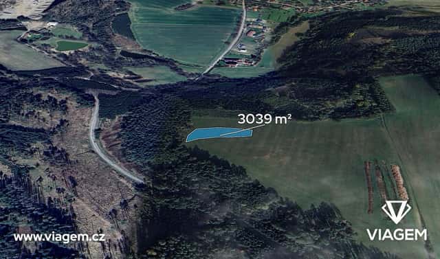 Prodej pole 759 m², Radošovice, okres Benešov