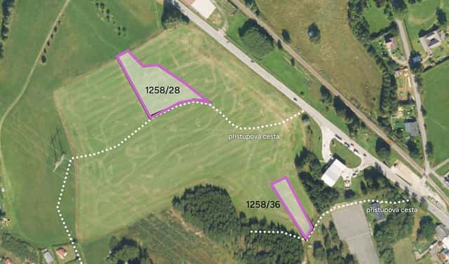 Prodej komerčního pozemku 4 941 m², Borová, okres Svitavy