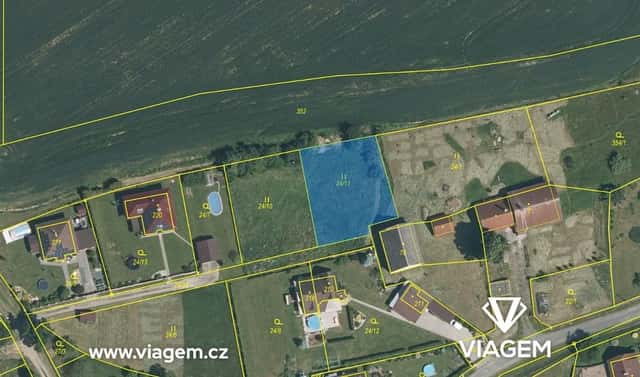Prodej stavebního pozemku 814 m², Ždírec, okres Plzeň-jih