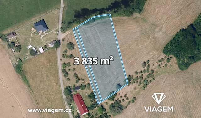 Prodej pole 1 438 m², Třemošnice, okres Chrudim