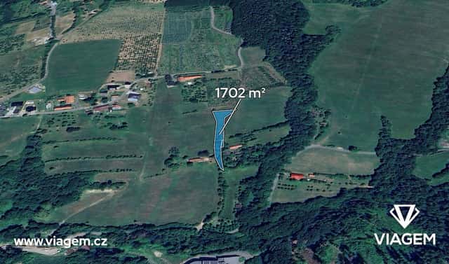 Prodej zahrady 851 m², Jablůnka, okres Vsetín