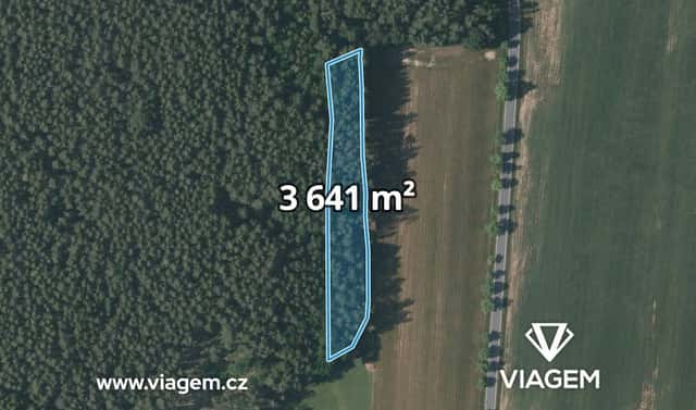 Prodej lesa 1 820 m², Manětín, okres Plzeň-sever