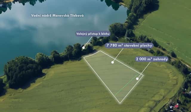 Prodej komerčního pozemku 9 780 m², Moravská Třebová – Předměstí, okres Svitavy
