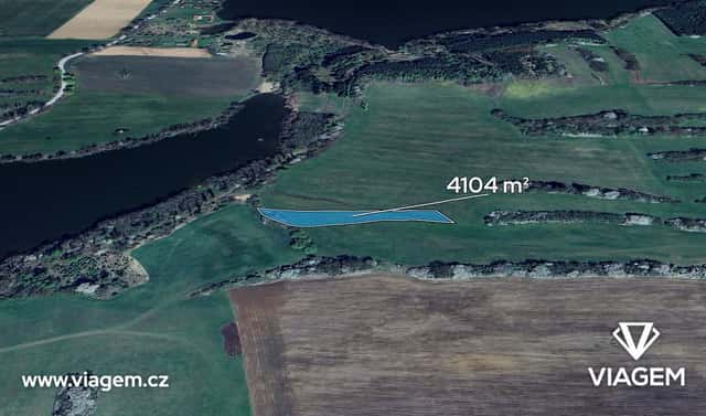Prodej pole 1 368 m², Jistebnice, okres Tábor