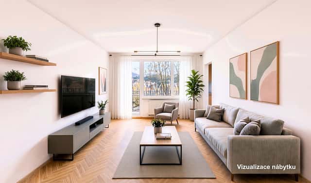 Prodej bytu 4+1 81 m², Majakovského, Liberec – Liberec VI-Rochlice