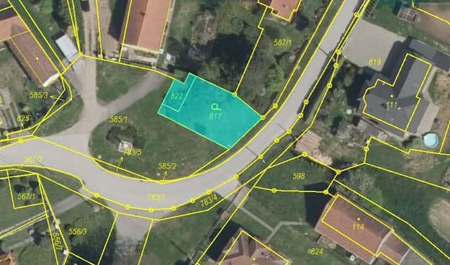 Prodej zahrady 291 m², Mžany – Dub, okres Hradec Králové