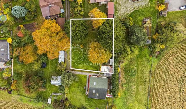 Prodej stavebního pozemku 713 m², Zámecká, Chotoviny, okres Tábor