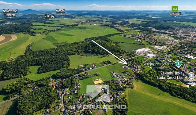 Prodej pole 1 517 m², Česká Lípa