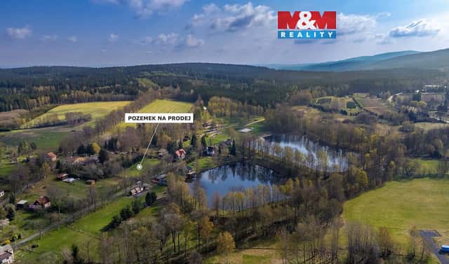 Prodej stavebního pozemku 1 218 m², Nové Město pod Smrkem, okres Liberec