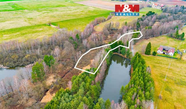 Prodej vodní plochy 8 649 m², Dvory nad Lužnicí, okres Jindřichův Hradec