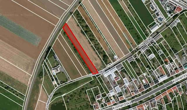 Prodej stavebního pozemku 2 629 m², Hulín, okres Kroměříž
