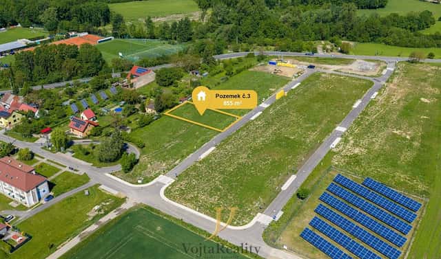 Prodej stavebního pozemku 855 m², Přerov – Přerov IV-Kozlovice