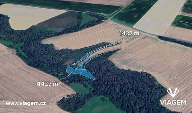 Prodej pole 2 971 m², Kaceřov, okres Plzeň-sever
