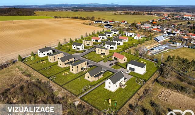 Prodej stavebního pozemku 836 m², Rožďalovice, okres Nymburk