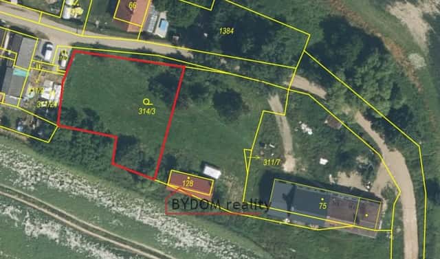 Prodej stavebního pozemku 862 m², Skapce – Zálezly, okres Tachov