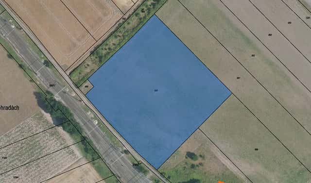 Prodej pole 1 837 m², Křenek, okres Praha-východ