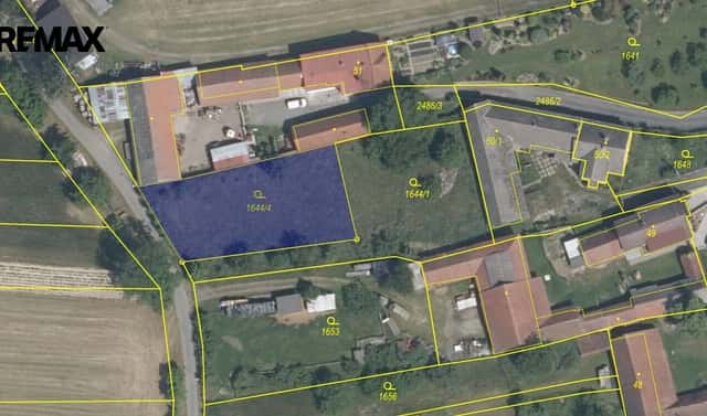 Prodej stavebního pozemku 870 m², Bernartice, okres Benešov