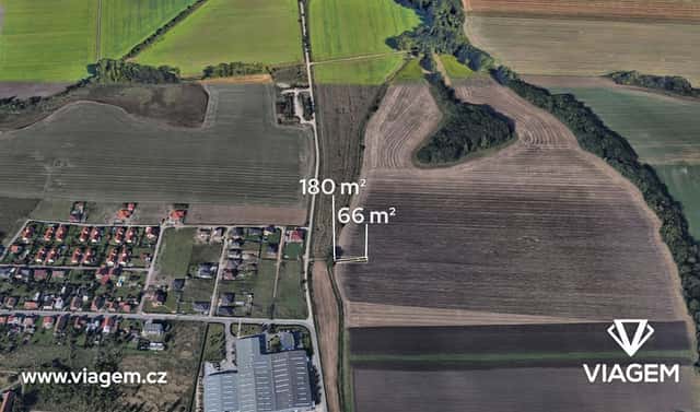 Prodej pole 976 m², Třebosice, okres Pardubice