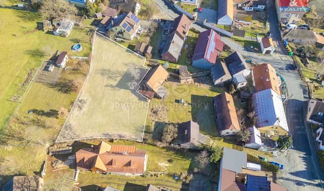 Prodej stavebního pozemku 1 508 m², Klabava, okres Rokycany