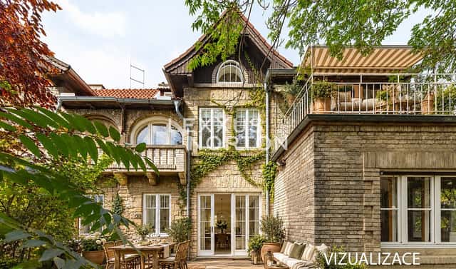 Prodej domu 324 m² s pozemkem 546 m², Tichá, Praha 5 – Smíchov