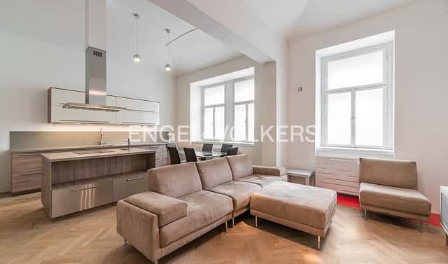 Pronájem bytu 3+kk 78 m², Mělnická, Praha 5 – Malá Strana