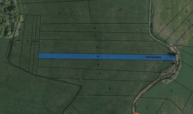 Prodej pozemku 249 m², Nový Bydžov, okres Hradec Králové