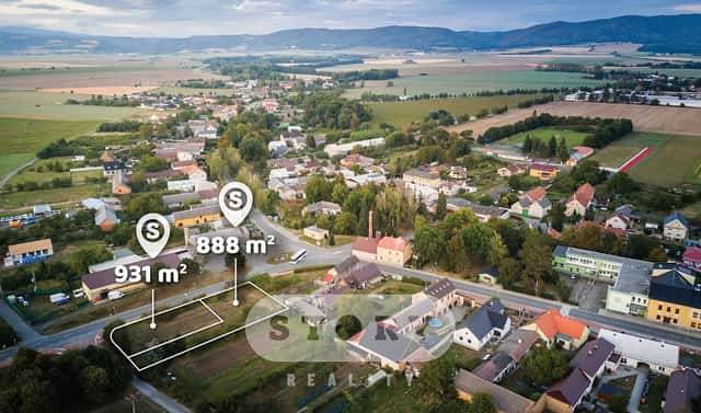 Prodej stavebního pozemku 931 m², Újezd, okres Olomouc