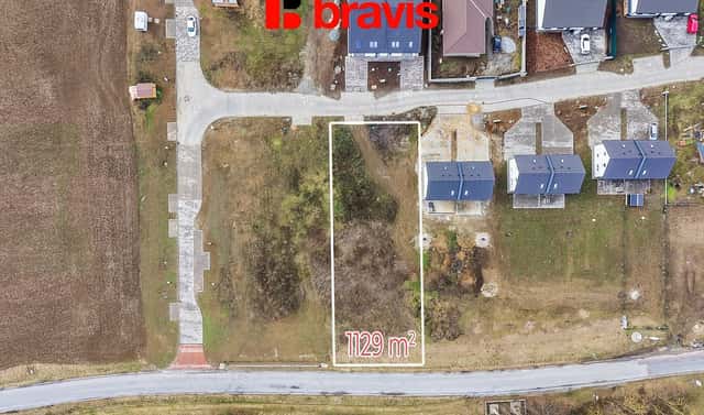 Prodej stavebního pozemku 1 129 m², Ivančice – Hrubšice, okres Brno-venkov