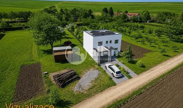 Prodej stavebního pozemku 1 105 m², Mouřínov, okres Vyškov