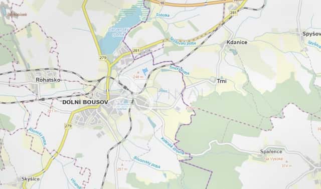 Prodej pole 23 403 m², Dolní Bousov, okres Mladá Boleslav