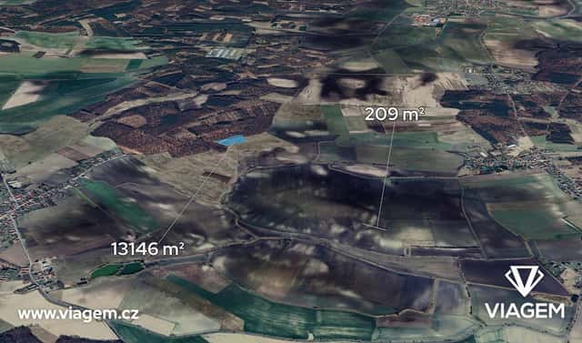 Prodej pole 3 338 m², Krakovany, okres Kolín